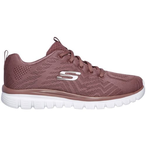 Skechers Sport Dames GRACEFUL GET CONNECTED Sneakers Dames Mauve
