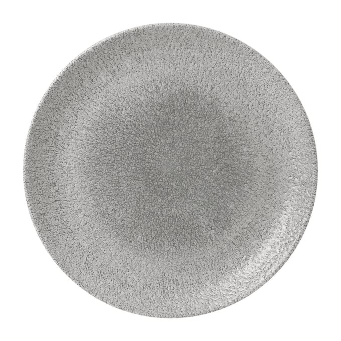 Churchill Raku Jasper Grey Evolve Coupe Bord 28.6cm (12 stuks)