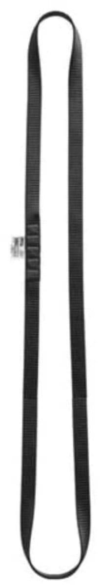 Genaaide Ring - Klimlus - Anker Punt Maken - Genaaid Polyester - 120 Cm - Zwart