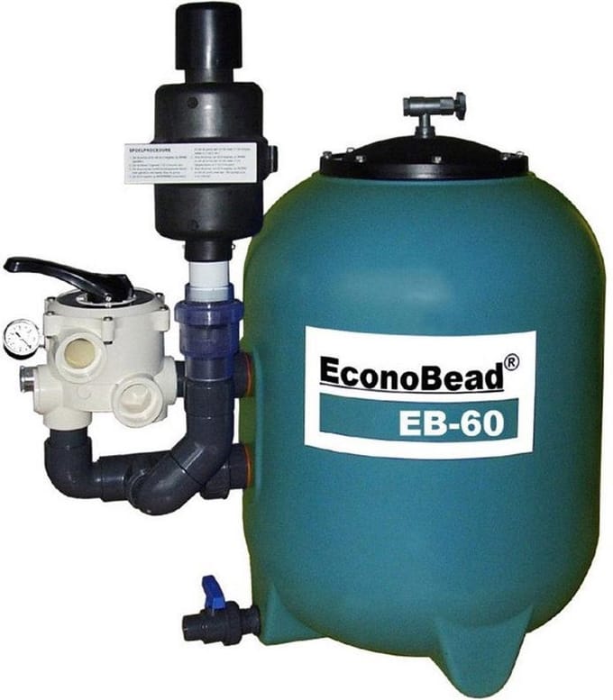 AquaForte EconoBead beadfilter EB-60 met Ø50 mm binnenwerk