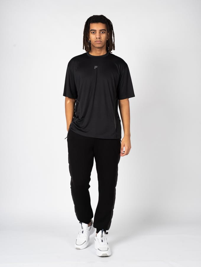 Fila T-Shirt Ronchin Mannen zwart