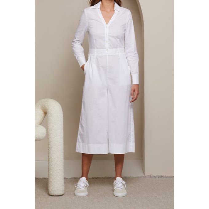 PINKO Farsa Suit Radiant White Taglia: 40 | Tute Outlet | Donna | Bianco