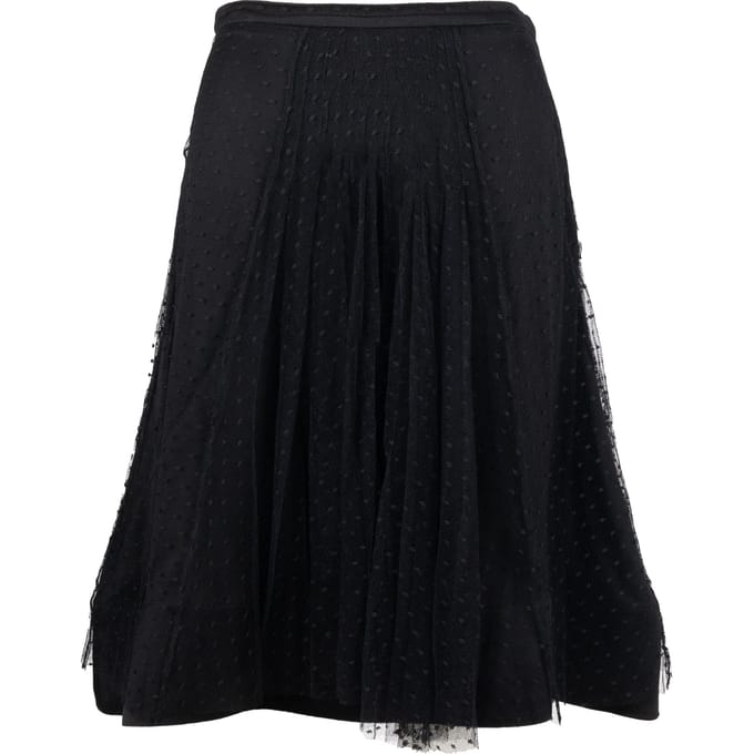 Moschino kanten rok met stippen - jaren 2010