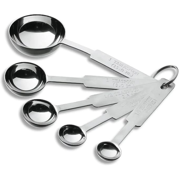 Set van 5 maatlepels Lacor 18/10