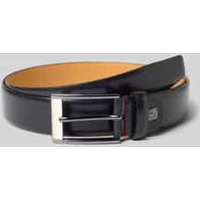 PIERRE CARDIN leren heren riem - zwart