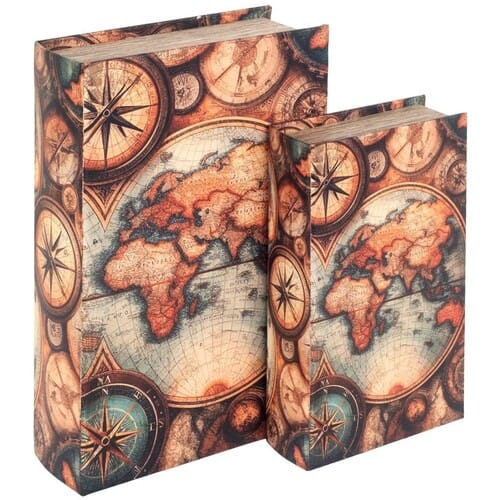 Feestelijke decoraties Signes Grimalt Wereldkaart Box 2U