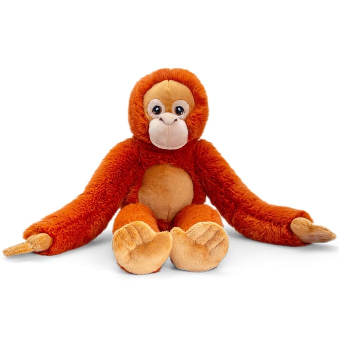 Keel Toys Pluche - Lange Orang-Oetan - 38 CM