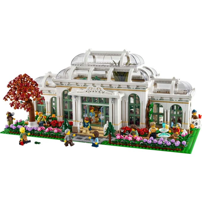 LEGO® Ideas De botanische tuin, cadeau met natuurthema voor liefhebbers van tuinieren en bloemen, decoratief displaymodel voor volwassenen, inclusief 12 minifiguren 21353