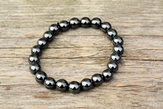 Hematiet - Magneet energie edelsteen kralen armband - 8 mm