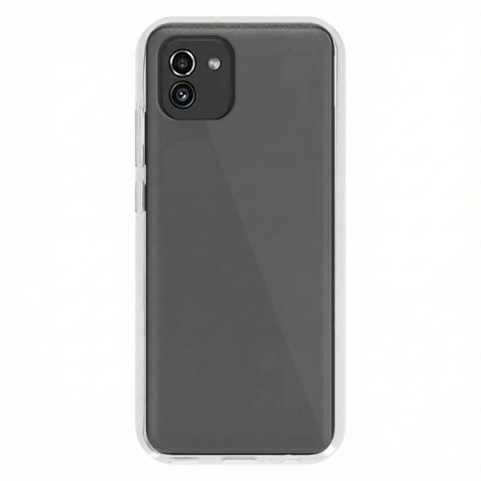 imoshion Hoesje - Geschikt voor Samsung Galaxy A03 - Softcase Backcover smartphone - Transparant