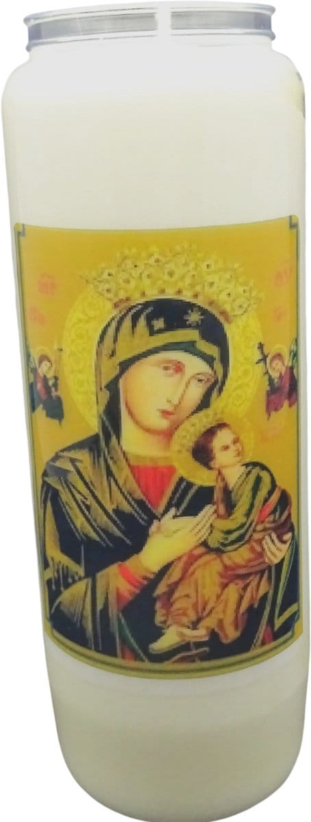 Noveenkaars Heilige Vrouw 018 - 9 dagen brander (5 stuks)