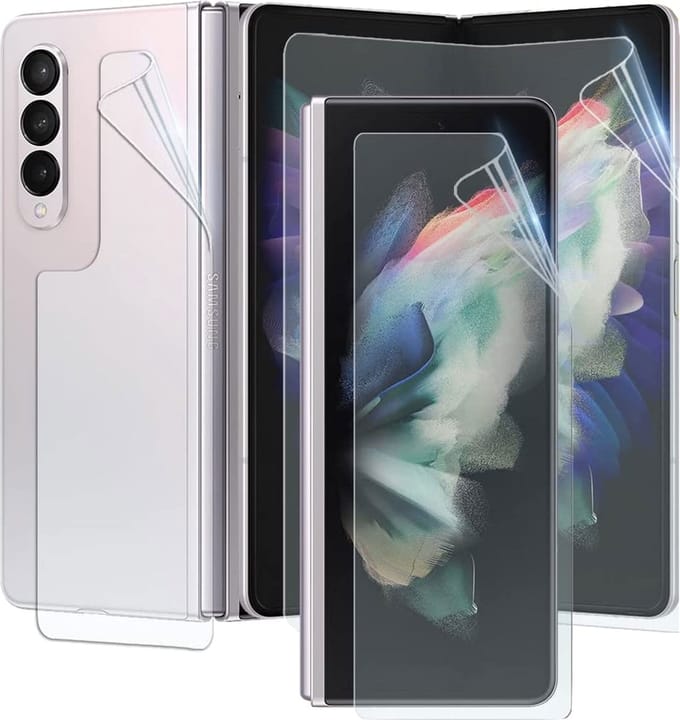 Screenprotector geschikt voor Samsung Galaxy Z Fold 4 - Folie Screen Protector Screenprotector geschikt voor Samsung Fold 4