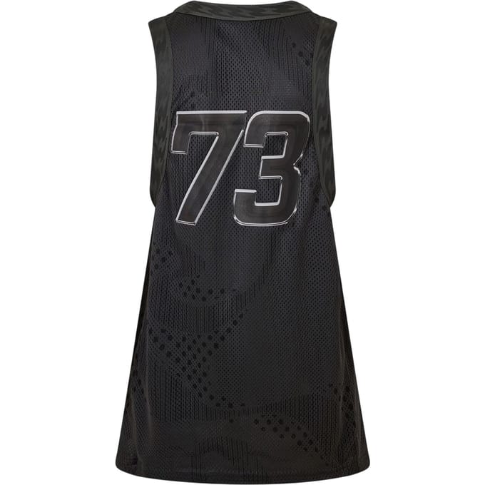 Puma Dames Mesh Performance Basketbal Jersey (Puma Zwart)