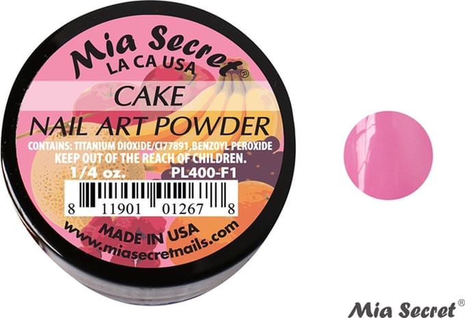 Fruity Acrylpoeder Cake