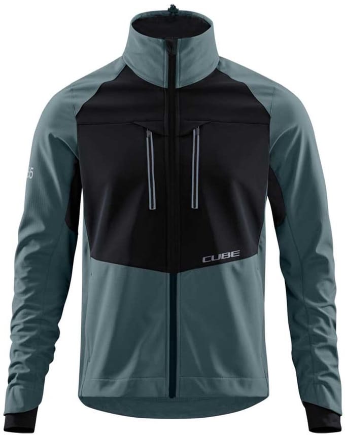 Cube Blackline Softshell Jas Zwart L Man