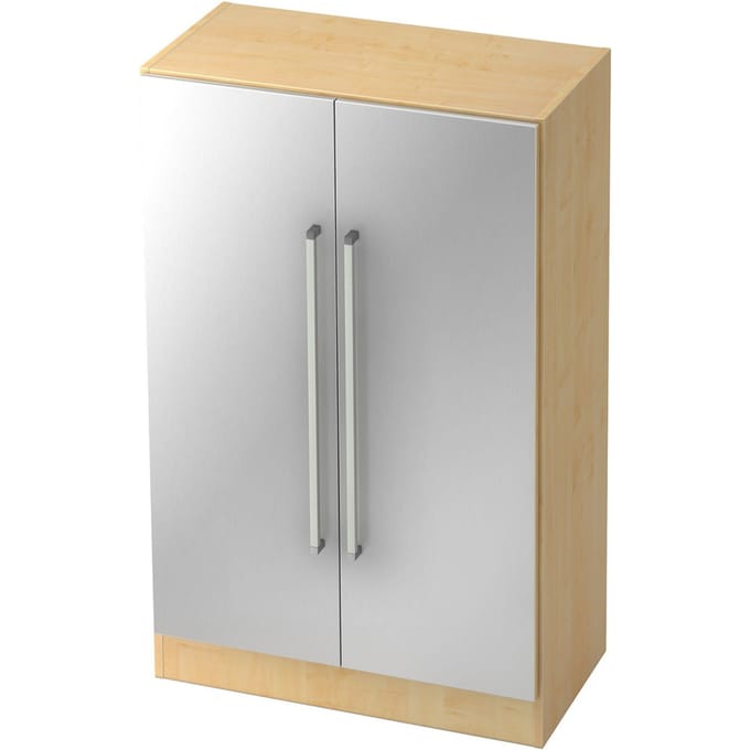 SIGNA G 7550 CE - Esdoorn/Zilver Chrome metaal handgreep