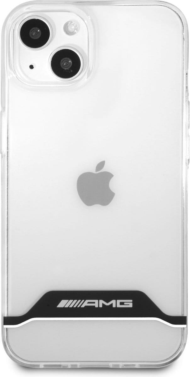Mercedes-AMG Horizontal White Line - Geschikt voor Apple iPhone 13 (6.1") - Wit