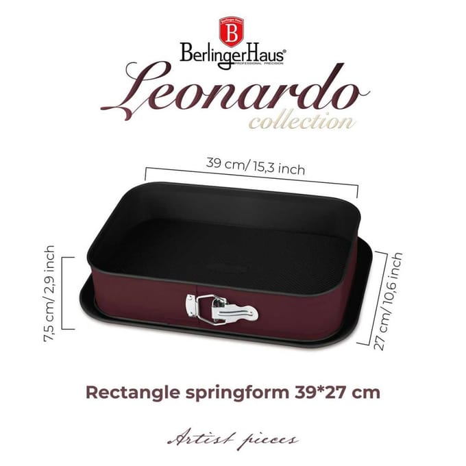 TITANIUM MAL 39x27cm BERLINGER HAUS BH-7941 LEONARDO