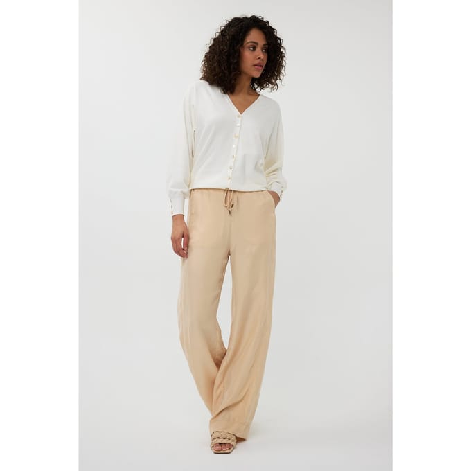 EsQualo Cardigan Batwing Basic Knit Off White Taglia: S | Maglie a manica lunga Outlet | Donna | Bianco