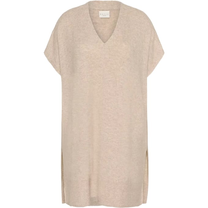 Gebreide poncho voor dames KAFFE Curve KCAnnett