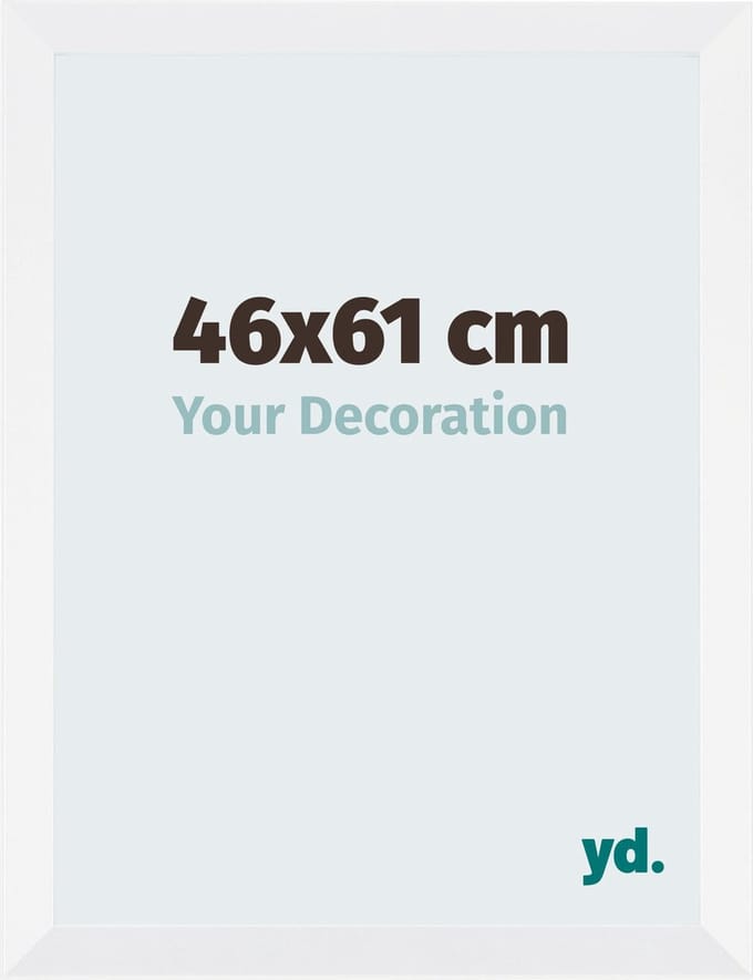 Your Decoration - Fotolijst 46x61 cm - MDF - Wit Mat - Catania