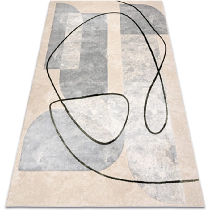 Kleden Rugsx Tapijt ALLURE 9980 Geometrisch - Structureel, stij 80x150 cm