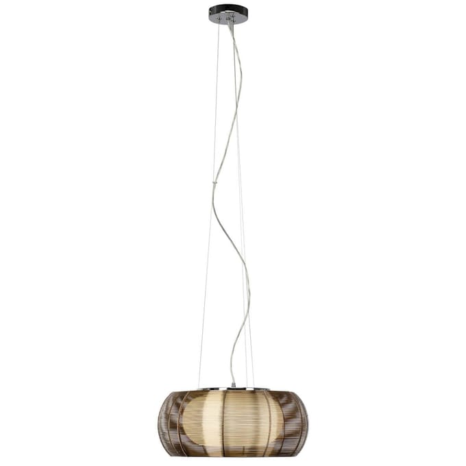 Brilliant Hanglamp Relax met één lampje 40 cm brons