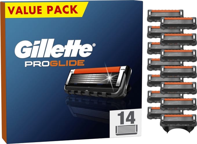 Gillette ProGlide - Navulmesjes - Voor Mannen - 14 Navulmesjes