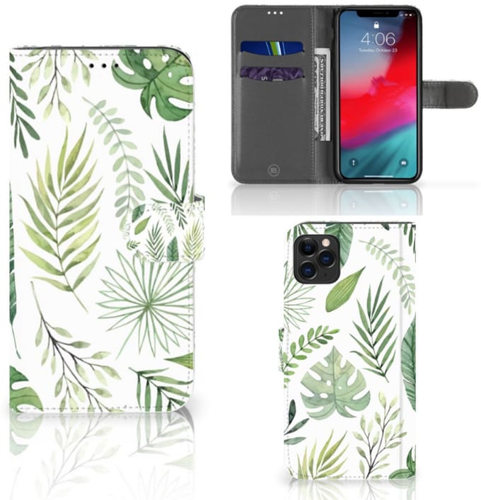 Apple iPhone 11 Pro Max Hoesje Leaves