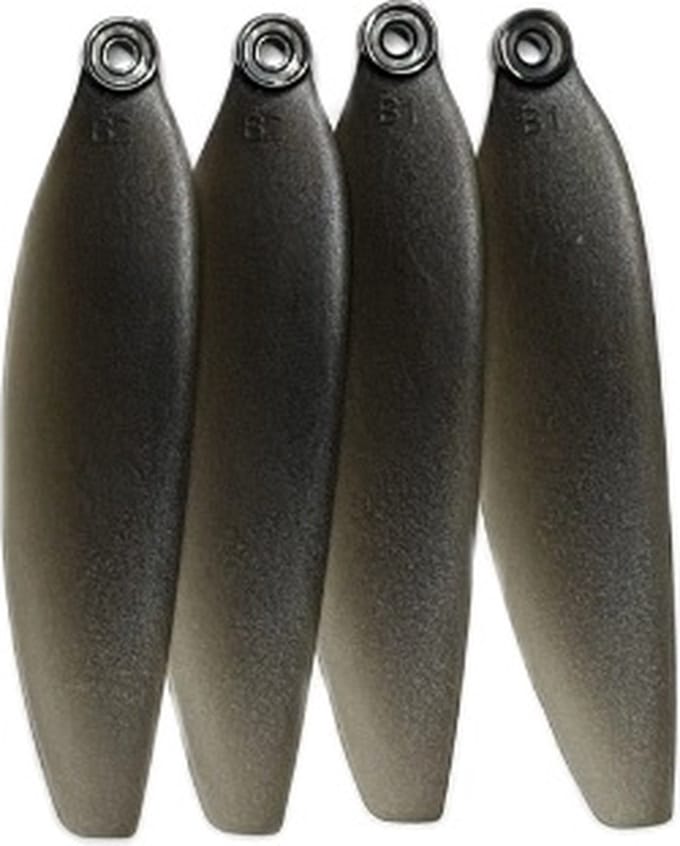 LUXWALLET Drone Propellers - Geschikt voor De Aerofly Pro Dodge & AE8 Pro Max Drone – Drone Accessoires – Zwart
