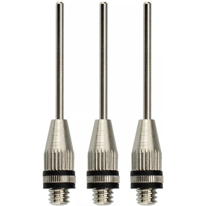 Avento Pompnaalden - Staal - Zilver - 5 mm - 3 stuks