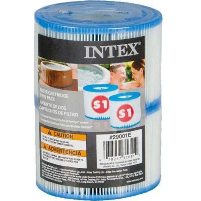 Intex S1 Filtercartridge voor SPA of bubbelbad | Set van 2 stuks