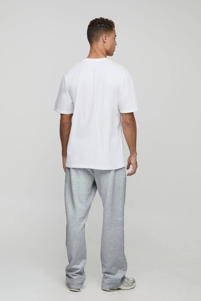 Tall Essential Straight Leg Jogger | Grey Marl | Size Small