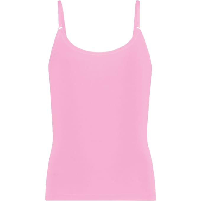 Meisjes 1-pack Singlet Effen