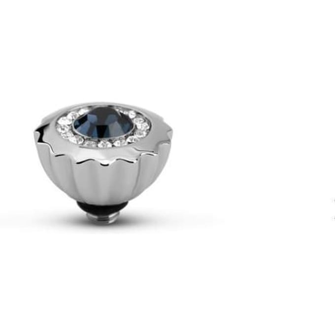 MELANO - Pierre Twisted Collection Ribbed CZ 10.5CMS gray