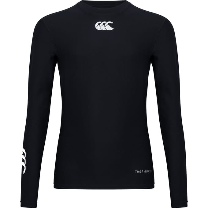 Canterbury Dames Thermoreg Langsleeve Basislaag Top (Zwart)