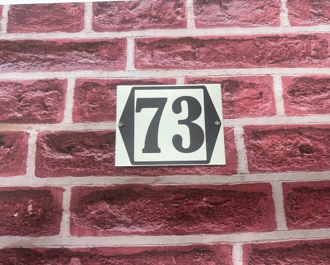 huisnummer 73 klassiek