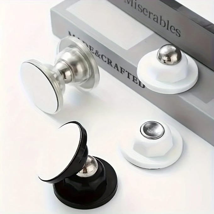 Deur stopper 1 stuk Magnetische wit