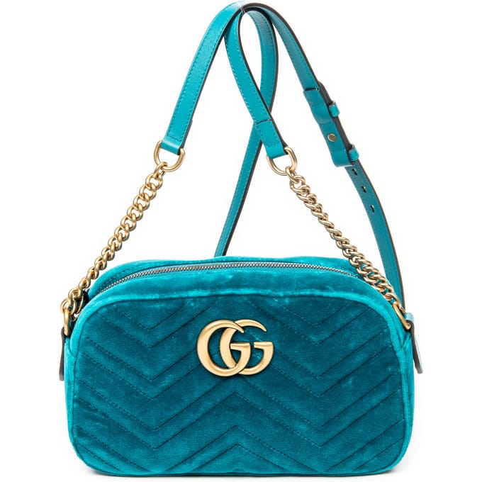 Small GG Marmont Chain Crossbody  Schoudertas