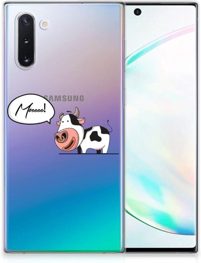 Samsung Galaxy Note 10 Telefoonhoesje met Naam Cheeky Cow