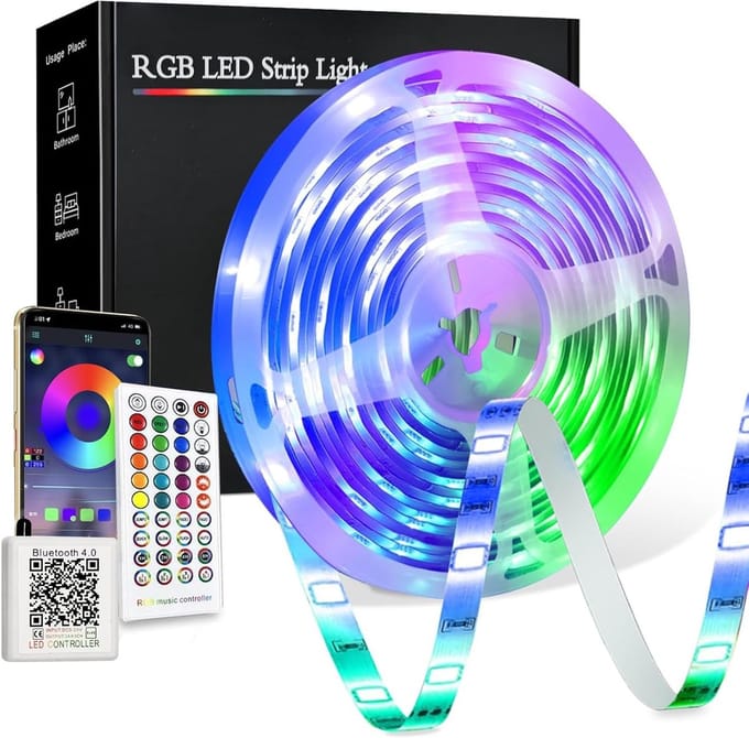20 meter slimme LED strip met app bediening en muziekmodus