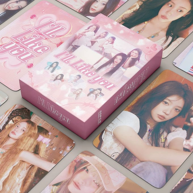 Kpop Popular Group ILLIT I'LL LIKE YOU Photocard