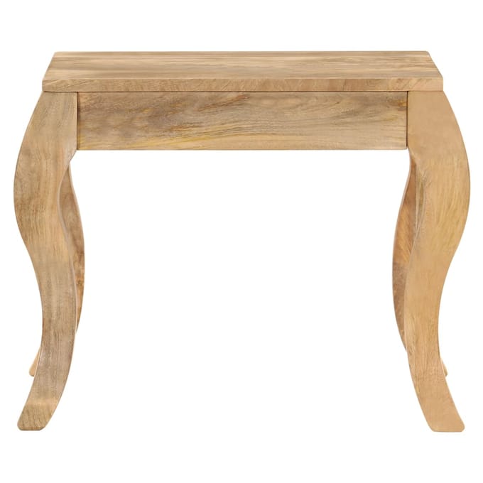 vidaXL - Bijzettafel - 45x45x40 - cm - massief - mangohout