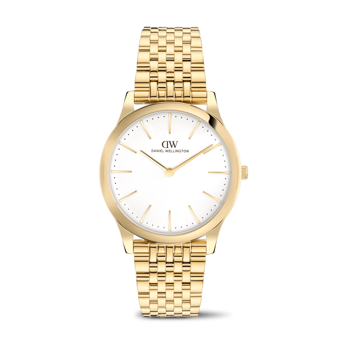 Daniel Wellington DW Watch Pathfinder 7-Link Frost-White Gold 39mm