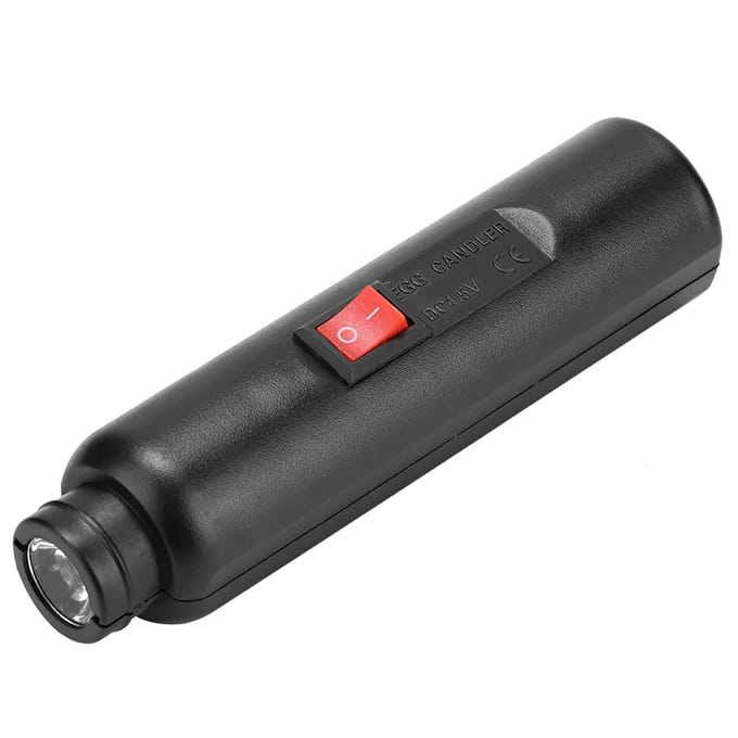 Eitest Cool LED Licht Eierlamp Kip Zaklamp Schouwlicht voor het Monitoren van Kip gray