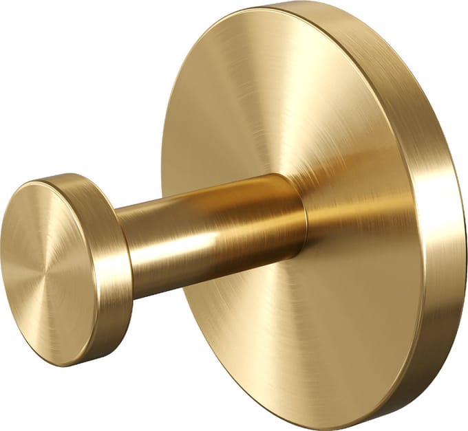 Brauer Handdoekhaak - Goud Geborsteld Pvd