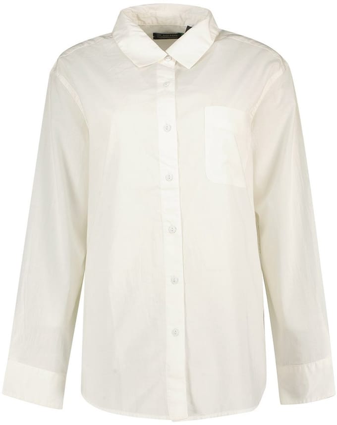 Dockers Original Overhemd Met Lange Mouwen Wit S Vrouw