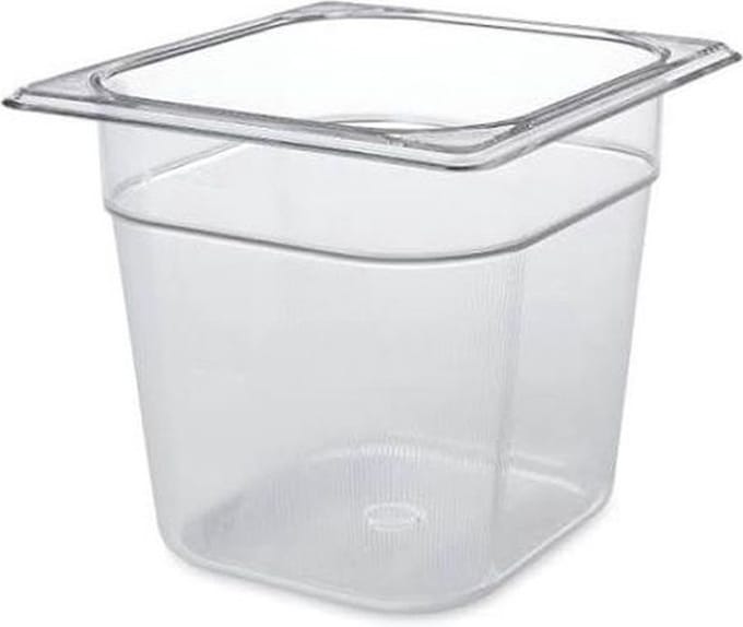 Rubbermaid Gastronorm voedselpan GN 1/6 2,4 liter,