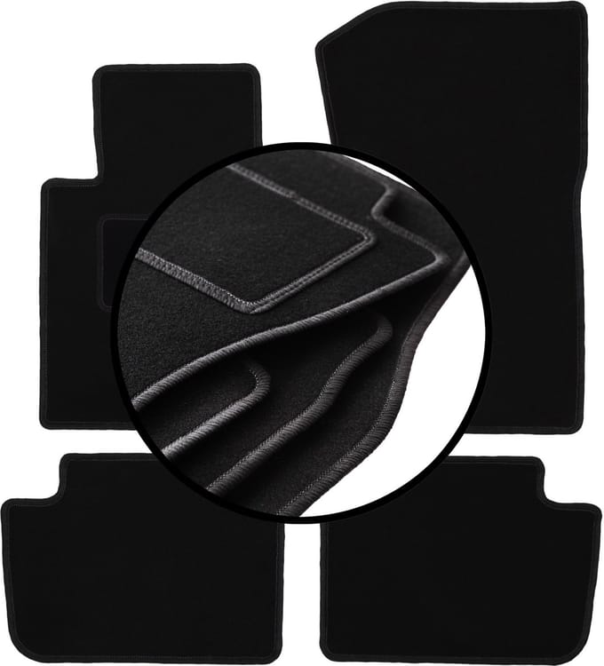 Complete set veloursmatten voor: BMW X3 E83 SUV (2003-2010)