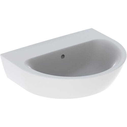 Geberit Renova washbasin 55 x 45 cm without tap hole with overflow 500.579.01.1
